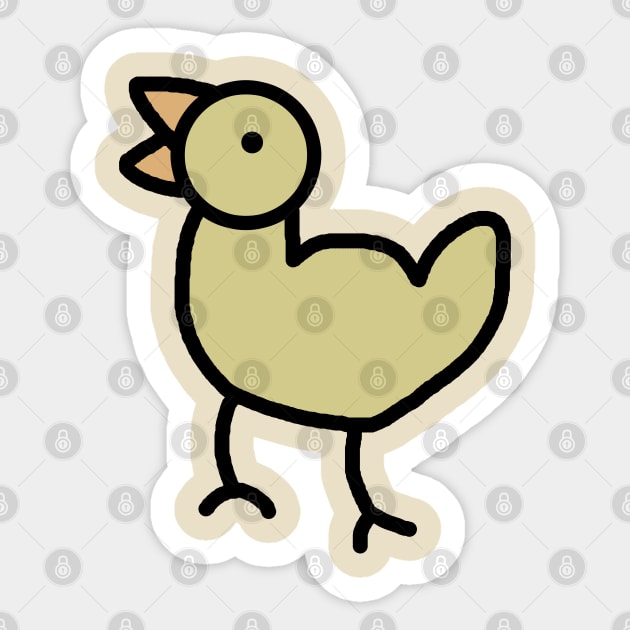 crappy lil duck Sticker by michelleachan